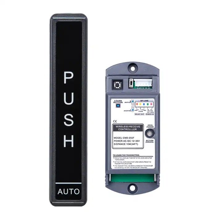 Wireless Auto Door Push Exit Button Product Category Push Button Switches